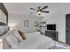 Serene bedroom boasts a soft color palette, creating a calming and inviting atmosphere at 5155 Monterey St, North Charleston, SC 29405