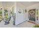 Charming front porch with nautical decorations and a welcoming entrance at 612 S Pointe Blvd, Summerville, SC 29483