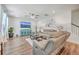 Comfortable living room with stylish decor, hardwood floors, and ample seating at 612 S Pointe Blvd, Summerville, SC 29483