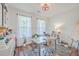 Cozy office space with natural light, neutral walls, decorative lighting and hardwood floors at 612 S Pointe Blvd, Summerville, SC 29483