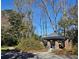 Outdoor covered seating area with brick pillars that offers residents a peaceful spot to relax at 8 Town Park Ln # C, Charleston, SC 29412