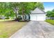 Inviting home with mature trees, a driveway, and a two-car garage, offering a blend of comfort and curb appeal at 8451 Walsham St, North Charleston, SC 29420