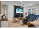 Inviting living room with stylish decor and ample seating for relaxing and entertaining guests at 8703 Jenny Lind St, North Charleston, SC 29406