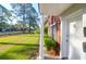 Townhome with front door and garden view at 926 Lansing Dr # 926-G, Mount Pleasant, SC 29464