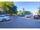 Spacious parking lot with mature trees providing ample shade for residents and visitors at 926 Lansing Dr # 926-G, Mount Pleasant, SC 29464