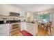 Kitchen area with black countertops and stainless steel appliances at 968 Cummings Cir, Mount Pleasant, SC 29464
