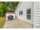 View of side and rear of house with BBQ grill, small storage shed and fenced yard at 1024 Willowood Ave, Goose Creek, SC 29445
