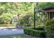 Community entrance sign for Arbor Oaks, surrounded by lush landscaping and mature trees at 109 Holly St, Summerville, SC 29485