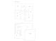 Floor plan showcasing the layout of the bedrooms, kitchen, living room, garage and bathrooms at 109 Holly St, Summerville, SC 29485