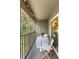 Charming patio with table and chairs, perfect for enjoying the outdoor view at 1142 Village Creek Ln # 4, Mount Pleasant, SC 29464