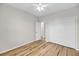 Bedroom featuring double door closet and wood floor at 1171 Hammrick Ln, Johns Island, SC 29455