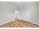 Bedroom featuring wood floor and double-door closet at 1171 Hammrick Ln, Johns Island, SC 29455