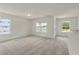 Spacious loft with soft carpet and natural light from two large windows at 120 Shingle Oak Dr, Moncks Corner, SC 29461