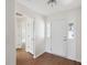 Welcoming foyer with wood-look flooring and a front door with sidelights at 1315 Palm Cove Dr, Charleston, SC 29492
