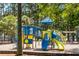 View of the community playground showing modern play equipment for children to enjoy at 1315 Palm Cove Dr, Charleston, SC 29492