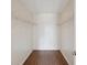 Functional walk-in closet with installed shelving, providing ample storage space at 1315 Palm Cove Dr, Charleston, SC 29492
