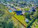 Expansive backyard with a refreshing pool and charming shed, perfect for outdoor enjoyment and storage at 168 Cotillion Cres, Summerville, SC 29483