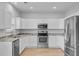 Open concept kitchen with stainless steel appliances and granite countertops at 168 Cotillion Cres, Summerville, SC 29483