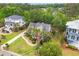 Beautiful Charleston-style home with lush landscaping, mature trees, and inviting curb appeal at 1721 Bowline Dr, Mount Pleasant, SC 29466
