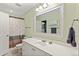 Bathroom featuring a vanity, tile floors, and a shower/tub combination at 1721 Bowline Dr, Mount Pleasant, SC 29466