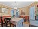 Charming dining room featuring traditional decor, hardwood floors and ample natural light at 1830 Kempton Ave, James Island, SC 29412