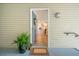 Cozy front porch featuring a neutral color palette and charming decor at 2011 N Highway 17 # 2300F, Mount Pleasant, SC 29466