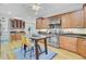 Kitchen with modern stainless steel appliances, custom cabinetry, and granite countertops at 2076 Rookery Ln, Charleston, SC 29414