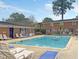 A bright apartment community pool with lounge chairs to enjoy the warm sunshine at 21 Rivers Point Row # Apt 11 C, Charleston, SC 29412