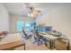 Spacious home office setup with computer, multi-monitor setup, and gaming chair at 2120 Fife Ln, Charleston, SC 29414