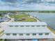 Aerial view of the Shipyard Park ballfields and community building next to the water at 2132 Summerwood Dr, Mount Pleasant, SC 29466