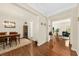 Formal dining room boasts hardwood floors and ample natural light at 2132 Summerwood Dr, Mount Pleasant, SC 29466