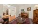 Open living room with piano, hardwood floors, and view to the dining area at 2132 Summerwood Dr, Mount Pleasant, SC 29466
