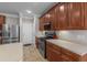Kitchen features stainless steel appliances, countertops, and ample storage space at 218 Austin Creek Ct, Summerville, SC 29483