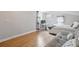 Bedroom with wood floors, a writing desk, and an AC unit at 263 Gator Walk, Ridgeville, SC 29472