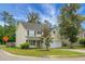Beautiful two-story home with an attached garage, mature trees, and a well maintained lawn at 300 Greens Ct, Goose Creek, SC 29445