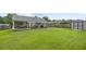 Spacious backyard with patio, and a storage shed at 313 Janice St, Goose Creek, SC 29445