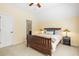 Cozy bedroom featuring a ceiling fan, a bed, and bright natural light from a window at 3413 Acorn Drop Ln, Johns Island, SC 29455