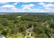 An aerial view shows this brick home nestled among lush greenery and a winding driveway at 3601 Colonel Vanderhorst Cir, Mount Pleasant, SC 29466