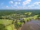 Extensive aerial shot capturing the golf course, waterway, and overall community layout at 3601 Colonel Vanderhorst Cir, Mount Pleasant, SC 29466