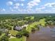 Breathtaking aerial showcasing the golf course, clubhouse, waterfront, and nature of this luxury community at 3601 Colonel Vanderhorst Cir, Mount Pleasant, SC 29466