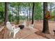 Charming backyard with a brick-paved fire pit area, complete with Adirondack chairs for cozy outdoor gatherings at 3601 Colonel Vanderhorst Cir, Mount Pleasant, SC 29466