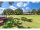 Stunning view of the community clubhouse overlooking a lush green lawn and tranquil lake at 3601 Colonel Vanderhorst Cir, Mount Pleasant, SC 29466