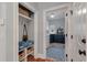Mud room featuring built-in bench seating and storage adjacent to the laundry room at 3601 Colonel Vanderhorst Cir, Mount Pleasant, SC 29466