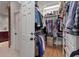 Spacious walk-in closet with custom shelving and ample storage space at 3601 Colonel Vanderhorst Cir, Mount Pleasant, SC 29466