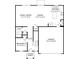 Layout showing kitchen, dining, Gathering room, bedroom, bath and garage dimensions at 4111 Rising Tide Dr, Summerville, SC 29485