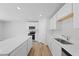 Bright modern kitchen featuring stainless appliances, island, and abundant counter space at 4147 Rising Tide Dr, Summerville, SC 29485