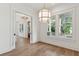 Bright living room featuring hard wood floors, recessed lights and natural light from the window at 4291 Turtle Landing Ct, Johns Island, SC 29455