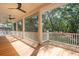 Enjoy the outdoors on this screened-in porch with serene views and ample sunlight at 4291 Turtle Landing Ct, Johns Island, SC 29455