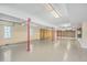 This spacious garage offers multiple bays for parking and also includes high ceilings and plenty of room for storage at 5625 Crystal Harbor Ln, Hollywood, SC 29449