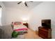 Bright bedroom featuring neutral walls, carpet flooring, and a cozy armchair at 104 Antilles Cir, Charleston, SC 29492